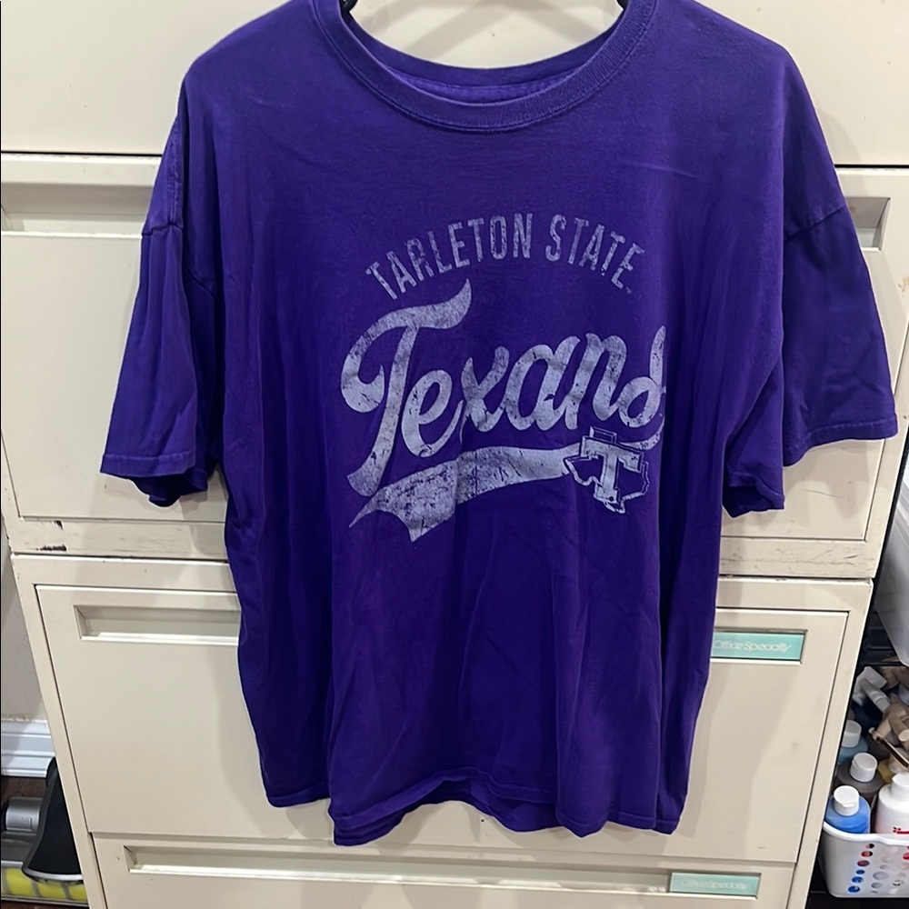 Purple Tarleton State Texans T-Shirt